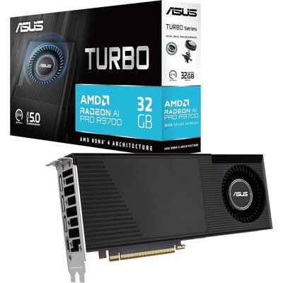 Asus AMD Radeon AI-PRO-R9700-32G 32GB GDDR6 grafická karta Asus AMD Radeon AI-PRO-R9700-32G 32GB GDDR6 grafická karta