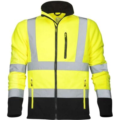 Ardon SIGNAL výstražná fleecová mikina žlutá vel.3XL Ardon SIGNAL výstražná fleecová mikina žlutá vel.3XL