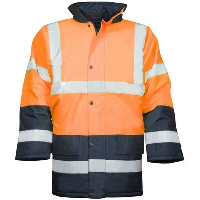 Ardon Bunda zimní hi-viz oranžovo-modrá REF602 vel.3XL Ardon Bunda zimní hi-viz oranžovo-modrá REF602 vel.3XL