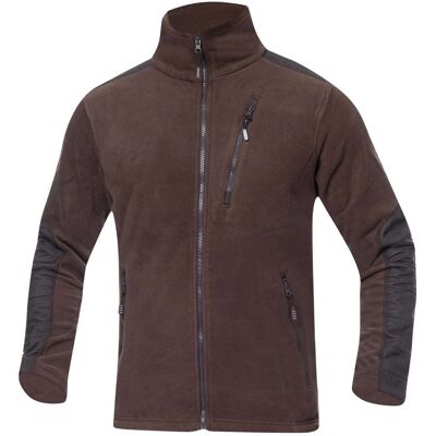 Ardon Fleecová mikina 4TECH hnědá vel.3XL Ardon Fleecová mikina 4TECH hnědá vel.3XL