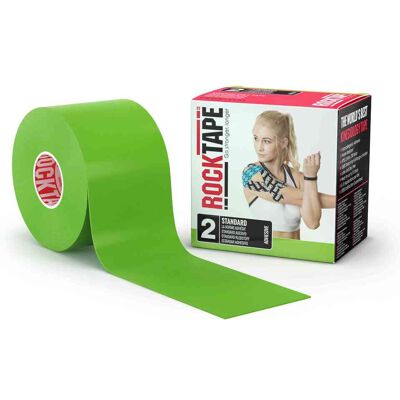 Rocktape Kinesioteippi Lime 5cmx5m - Kinesioteippi Rocktape Kinesioteippi Lime 5cmx5m - Kinesioteippi