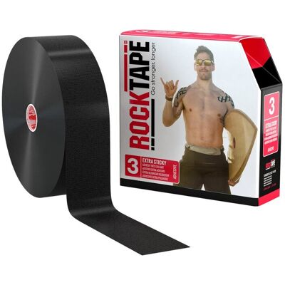 WETAPE INC. RockTape Bulk - 5 cm x 32 m - černá H2O WETAPE INC. RockTape Bulk - 5 cm x 32 m - černá H2O