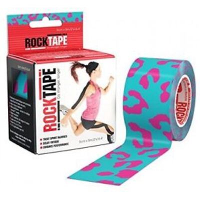 RockTape Modrá/Růžová 5cm x 5m - Kinesio páska RockTape Modrá/Růžová 5cm x 5m - Kinesio páska