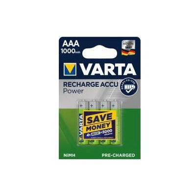 Opakovatelně nabíjecí AAA baterie Varta - Sada 4 Opakovatelně nabíjecí AAA baterie Varta - Sada 4