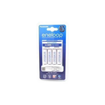 USB nabíječka Panasonic eneloop BQ-CC61USB vč. 4x AA eneloop akumulátor 1,9Ah & Micro USB kabel originál USB nabíječka Panasonic eneloop BQ-CC61USB vč. 4x AA eneloop akumulátor 1,9Ah & Micro USB kabel originál