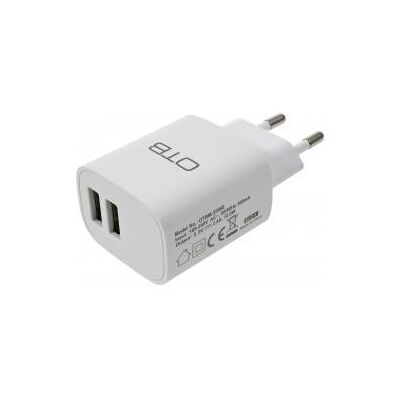 Powery Síťový adaptér Samsung, iPhone, HTC s 2x USB 2,1A Powery Síťový adaptér Samsung, iPhone, HTC s 2x USB 2,1A