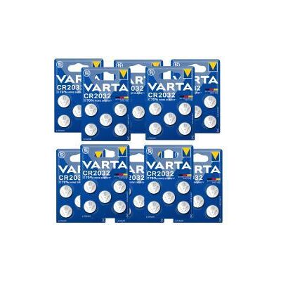 50x VARTA CR2032 DL2032 ECR2032 Lithium Knopfzellen ? 10x 5ks balení pro , Autoschlüssel & me 50x VARTA CR2032 DL2032 ECR2032 Lithium Knopfzellen ? 10x 5ks balení pro , Autoschlüssel & me