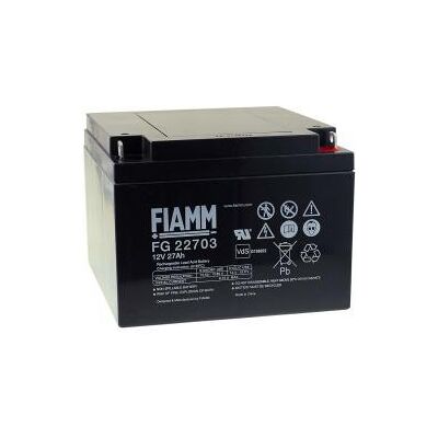Fiamm - Olovo-alkalická baterie FG22703 Vds - 12V 27Ah - Originál Fiamm - Olovo-alkalická baterie FG22703 Vds - 12V 27Ah - Originál