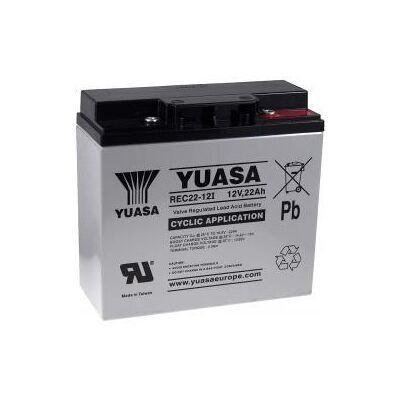 Náhradní akumulátor Yuasa 22Ah pro SAI - Olovo-alkalický, 12V, Dobíjecí Náhradní akumulátor Yuasa 22Ah pro SAI - Olovo-alkalický, 12V, Dobíjecí