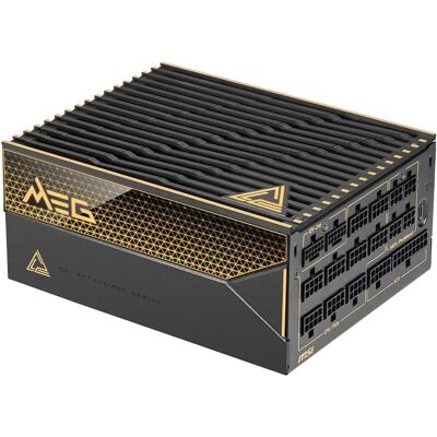 MSI MEG Ai1600T 80+ 306-7ZPEX11-CE0 1600W PCIe 5.0 Power Supply MSI MEG Ai1600T 80+ 306-7ZPEX11-CE0 1600W PCIe 5.0 Power Supply