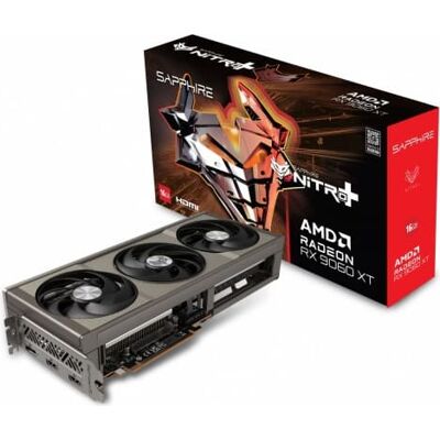 Sapphire Radeon RX 9060 XT NITRO+ 16GB GDDR6 Graphics Card Sapphire Radeon RX 9060 XT NITRO+ 16GB GDDR6 Graphics Card