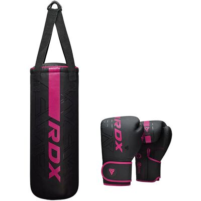 ACRA Sport RDX Dětský boxovací pytel a rukavice F6 2FT KARA růžové ACRA Sport RDX Dětský boxovací pytel a rukavice F6 2FT KARA růžové