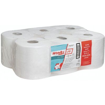 KIMBERLY-CLARK Wypall L10 7373 papírové utěrky v roli s centrálním odvinem KIMBERLY-CLARK Wypall L10 7373 papírové utěrky v roli s centrálním odvinem