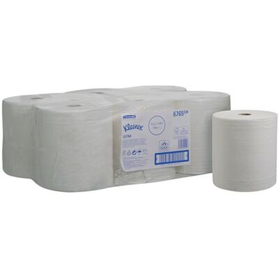 Kleenex 2vrstvý bílý ručník role - Ručník role Kleenex 2vrstvý bílý ručník role - Ručník role