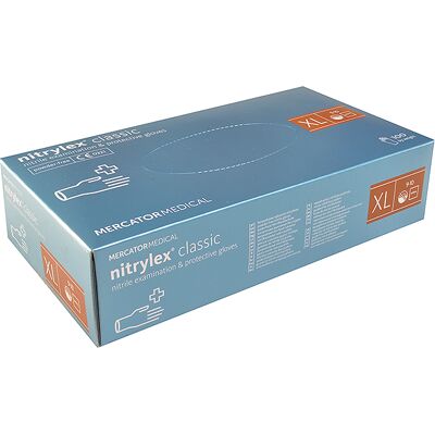 Merida Rukavice nitrilové velikost S, 100 ks / bal. XL Merida Rukavice nitrilové velikost S, 100 ks / bal. XL