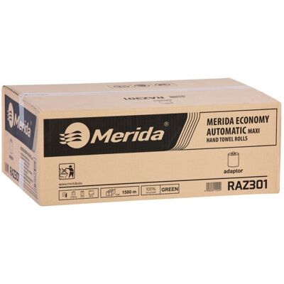 Merida Papírové ručníky v rolích MAXI AUTOMATIC, zelené, 1-vrstvé, (6rolí/balení) Merida Papírové ručníky v rolích MAXI AUTOMATIC, zelené, 1-vrstvé, (6rolí/balení)