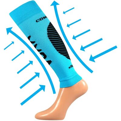 VOXX Návleky na lýtko kompresní PROTECT s ionty stříbra NEON TYRKYSOVÉ L-XL 111953 VOXX Návleky na lýtko kompresní PROTECT s ionty stříbra NEON TYRKYSOVÉ L-XL 111953
