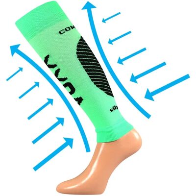 VOXX Návleky na lýtko kompresní PROTECT s ionty stříbra NEON ZELENÉ L-XL 111954 VOXX Návleky na lýtko kompresní PROTECT s ionty stříbra NEON ZELENÉ L-XL 111954
