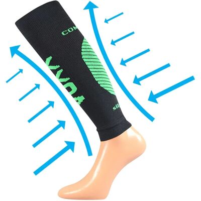 VOXX Návleky na lýtko kompresní PROTECT s ionty stříbra TMAVĚ ŠEDÉ L-XL 111952 VOXX Návleky na lýtko kompresní PROTECT s ionty stříbra TMAVĚ ŠEDÉ L-XL 111952