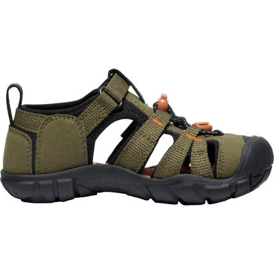 KEEN Seacamp II CNX Children Dětské sandály dark olive/gold flame 30 10044195KEN01SC KEEN Seacamp II CNX Children Dětské sandály dark olive/gold flame 30 10044195KEN01SC
