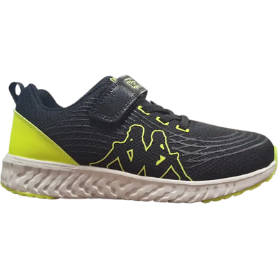 Kappa 95K0043004 Dětské tenisky black / lime 34 Kappa 95K0043004 Dětské tenisky black / lime 34