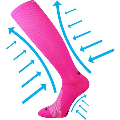 VOXX Podkolenky kompresní LITHE neon růžové 35-38 113864 VOXX Podkolenky kompresní LITHE neon růžové 35-38 113864