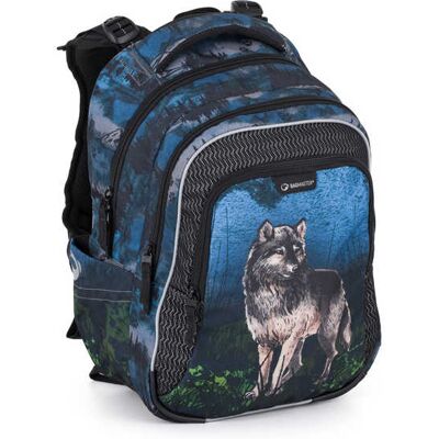Bagmaster LUMI 24 F školní batoh – vlk Modrá 23 l 230306 Bagmaster LUMI 24 F školní batoh – vlk Modrá 23 l 230306
