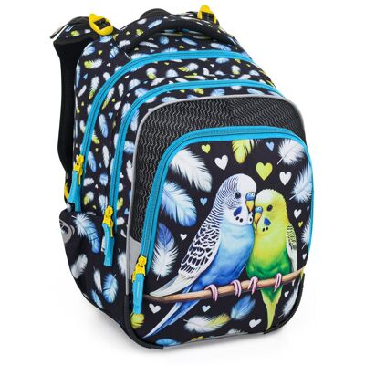 Bagmaster BETA 25 A školní batoh – papoušek Černá 23 l 230342 Bagmaster BETA 25 A školní batoh – papoušek Černá 23 l 230342