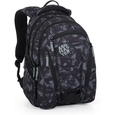 Bagmaster BAG 24 B studentský batoh – šedý Šedá 30 l 230270 Bagmaster BAG 24 B studentský batoh – šedý Šedá 30 l 230270