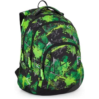 Bagmaster LINCOLN 25 A studentský batoh – zeleno-černý Zelená 40 l 230350 Bagmaster LINCOLN 25 A studentský batoh – zeleno-černý Zelená 40 l 230350