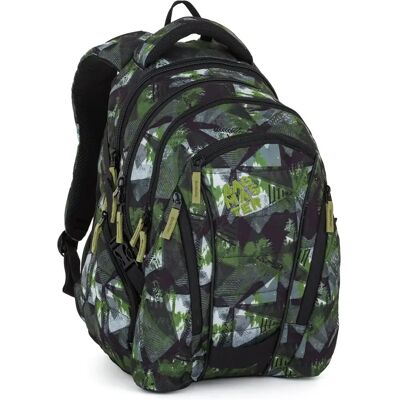 Bagmaster BAG 26 A studentský batoh – zeleno-šedý Zelená 30 l 230406 Bagmaster BAG 26 A studentský batoh – zeleno-šedý Zelená 30 l 230406