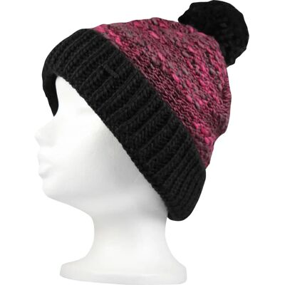 VOXX Čepice dámská pletená OPTIMA s bambulí MAGENTA uni 111119 VOXX Čepice dámská pletená OPTIMA s bambulí MAGENTA uni 111119