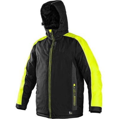 CXS BRIGHTON Pánská bunda zimní - černo/žlutá 4XL 121007880298 CXS BRIGHTON Pánská bunda zimní - černo/žlutá 4XL 121007880298