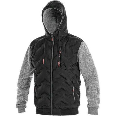 CXS FLINT Pánská bunda černo / šedá L 129013181094 CXS FLINT Pánská bunda černo / šedá L 129013181094