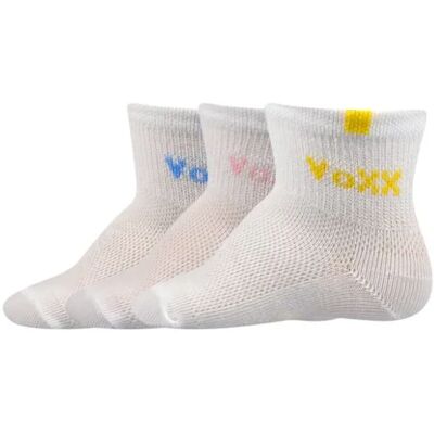 VOXX Ponožky kojenecké FREDÍČEK mix bílé (3 páry) 18-20 100992 VOXX Ponožky kojenecké FREDÍČEK mix bílé (3 páry) 18-20 100992