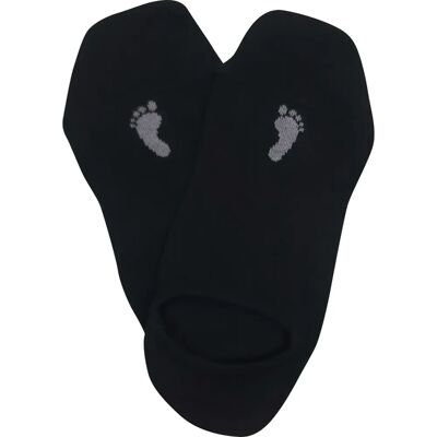 VOXX Ponožky anatomicky tvarované BAREFOOT SNEAKER neviditelné ČERNÉ (3 páry) 35-38 120007 VOXX Ponožky anatomicky tvarované BAREFOOT SNEAKER neviditelné ČERNÉ (3 páry) 35-38 120007