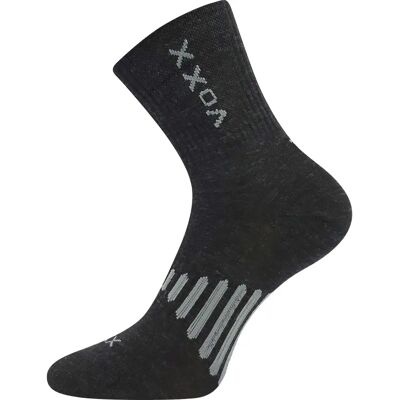 VOXX Ponožky slabé z merino POWRIX s ionty stříbra TMAVĚ ŠEDÉ 43-46 119327 VOXX Ponožky slabé z merino POWRIX s ionty stříbra TMAVĚ ŠEDÉ 43-46 119327