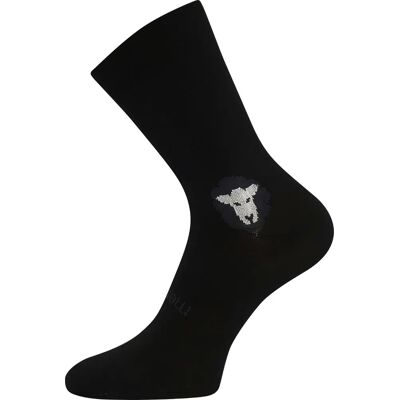 VOXX Ponožky anatomicky tvarované z merino BAREFOOTAN s ionty stříbra ČERNÉ (3 páry) 35-38 124965 VOXX Ponožky anatomicky tvarované z merino BAREFOOTAN s ionty stříbra ČERNÉ (3 páry) 35-38 124965