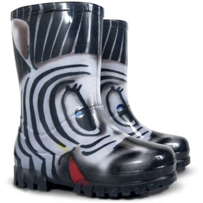 Demar TWISTER PRINT 0036 S zebra Dětské holínky 26-27 0036S_26-27 Demar TWISTER PRINT 0036 S zebra Dětské holínky 26-27 0036S_26-27