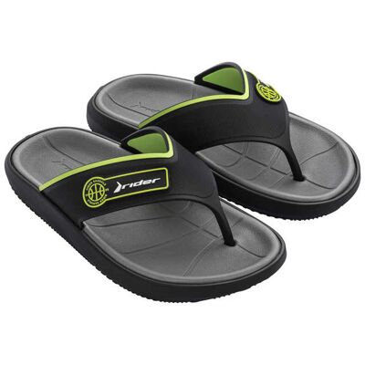 Rider Block Thong 11655-23208 Pánské žabky černo / zelené 42 Rider Block Thong 11655-23208 Pánské žabky černo / zelené 42