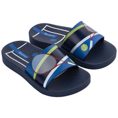 Ipanema Urban Slide Kids 83187-21443 Dětské pantofle modré 28-29 Ipanema Urban Slide Kids 83187-21443 Dětské pantofle modré 28-29
