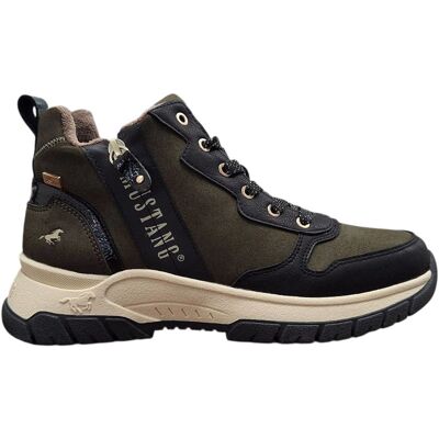 Mustang 15M0172006 Dámské zimní kotníkové boty khaki 39 Mustang 15M0172006 Dámské zimní kotníkové boty khaki 39