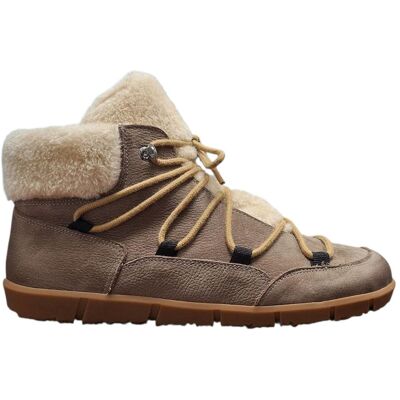 Wild 017-26023 Dámské celokožené barefoot kotníkové boty stone 39 Wild 017-26023 Dámské celokožené barefoot kotníkové boty stone 39