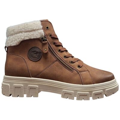 Tom Tailor 6390890023 Dámské kotníkové boty cognac 40 Tom Tailor 6390890023 Dámské kotníkové boty cognac 40