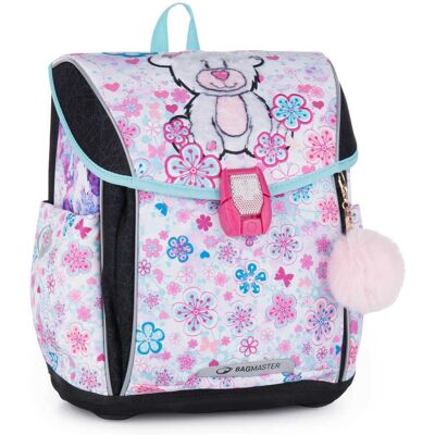 Bagmaster PRIM 22 A školní aktovka - medvídek Růžová 20 l 220101 Bagmaster PRIM 22 A školní aktovka - medvídek Růžová 20 l 220101