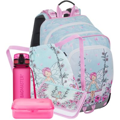 Bagmaster ALFA 25 A velký školní set pro prvňáčky – víla Růžová 23 l 191795 Bagmaster ALFA 25 A velký školní set pro prvňáčky – víla Růžová 23 l 191795