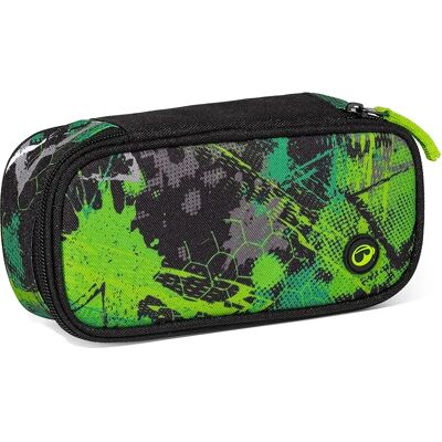 Bagmaster LINCOLN 25 A studentský penál – zeleno-černý Zelená 230370 Bagmaster LINCOLN 25 A studentský penál – zeleno-černý Zelená 230370