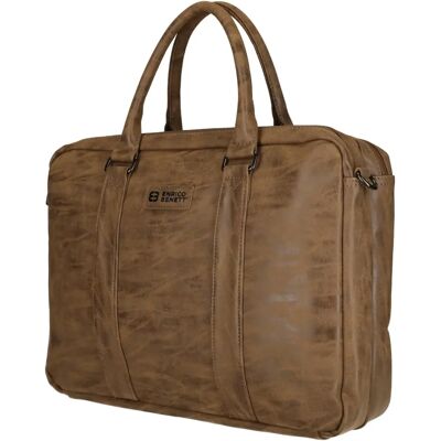 Enrico Benetti Rotterdam 15" Notebook Bag Camel EB-66691010 Enrico Benetti Rotterdam 15" Notebook Bag Camel EB-66691010