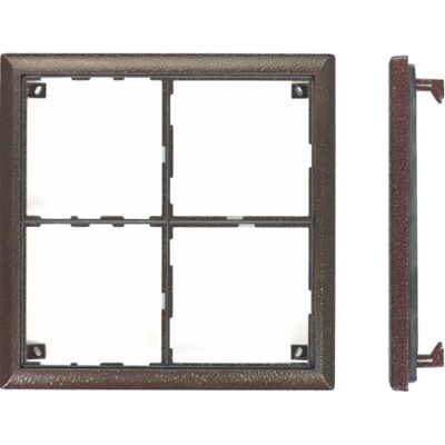 Montážní rámeček TESLA KARAT 4moduly 4FF 127 14.1 (antika měděná) Montážní rámeček TESLA KARAT 4moduly 4FF 127 14.1 (antika měděná)