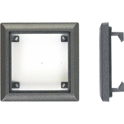 Montážní rámeček TESLA KARAT 1modul (antika stříbrná) 4FF 127 11.2 Montážní rámeček TESLA KARAT 1modul (antika stříbrná) 4FF 127 11.2